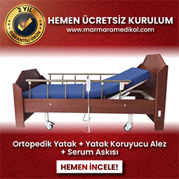 Ahşap Hasta Yatağı 2 Motorlu