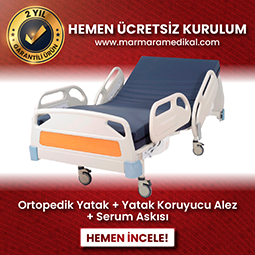 Çift Motor Sistemli ABS Tipi Hasta Karyolası