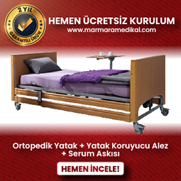 Dört Motorlu Alman Ahşap Ev Tipi Hasta Yatağı